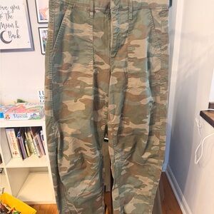 Camo Barrel Leg Khaki